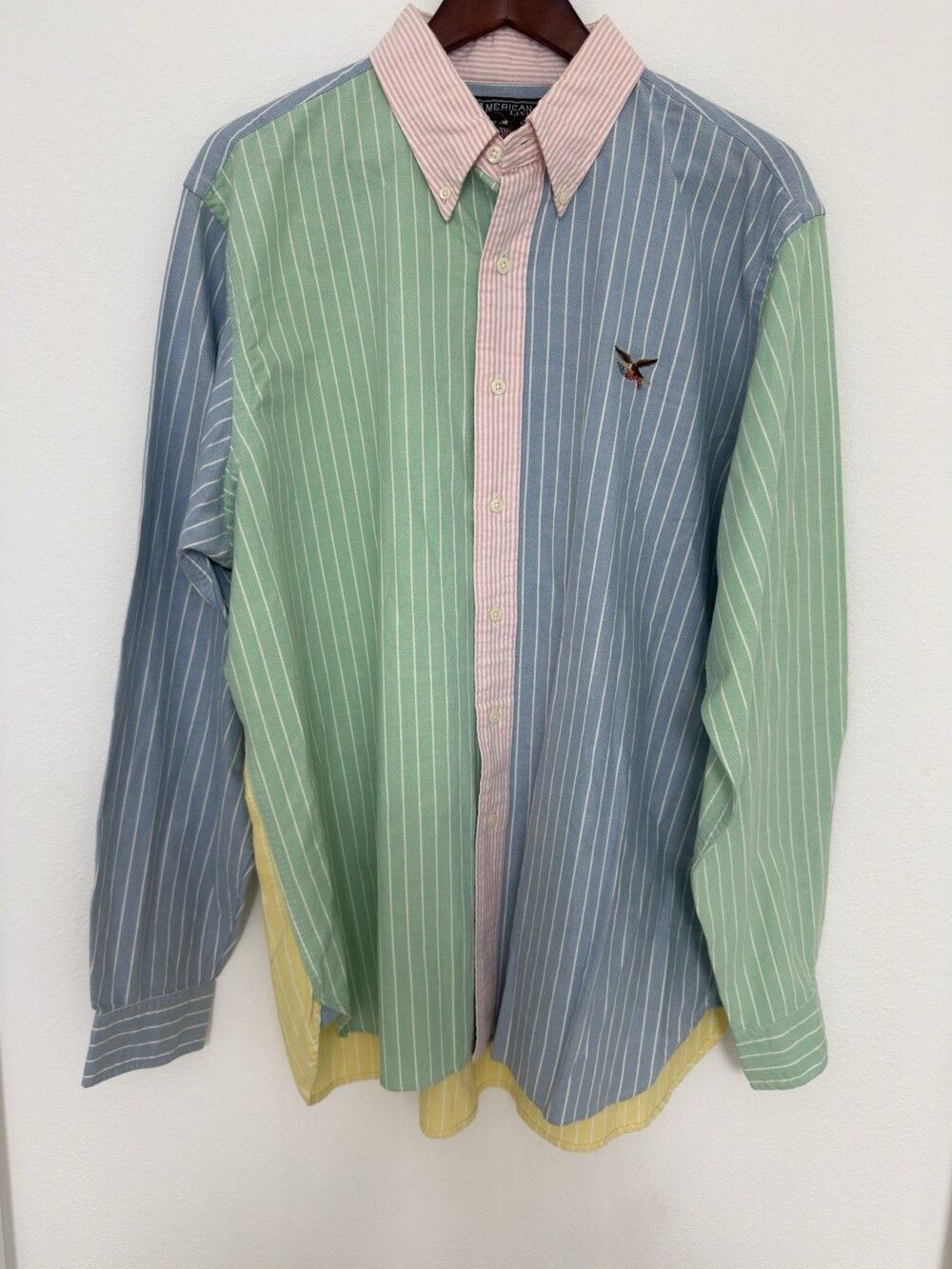 LG Ralph Lauren for JC Penney brand American Living Co Vintage Geek Nerd XL Y2K